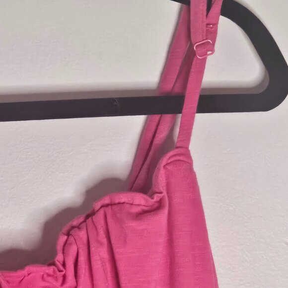 NWOT Front Tie Sleeveless Midi Dress L - Picture 7 of 8